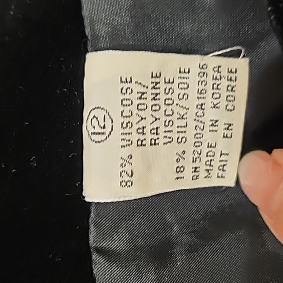 Dana Buchman Velvet Dress - Picture 9 of 15